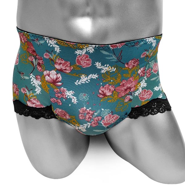 softy mens briefs underwear fashion floral with lace fetish sissy panties gay lingerie mens knickers male underpants, Black;white
softy mens briefs underwear fashion floral with lace fetish sissy panties gay lingerie mens knickers male underpants, Black;white