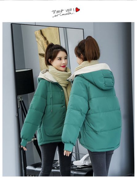 new product 2019, winter jacket, large size short style women thin jacket, women thick cotton jacket down clothes, Black
new product 2019, winter jacket, large size short style women thin jacket, women thick cotton jacket down clothes, Black