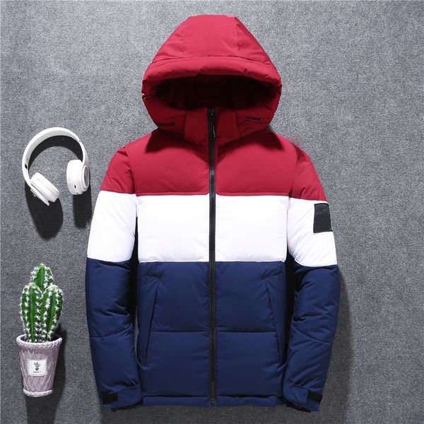 fashion outdoor hooded down jacket north men winter sports thickening warm short paragraph windproof warm comfortable face parkas down250, Black
fashion outdoor hooded down jacket north men winter sports thickening warm short paragraph windproof warm comfortable face parkas down250, Black
