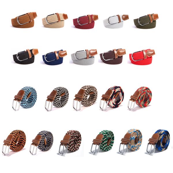 men women colorful elastic stretchy belt leather end and silver metal buckle, Black;brown
men women colorful elastic stretchy belt leather end and silver metal buckle, Black;brown