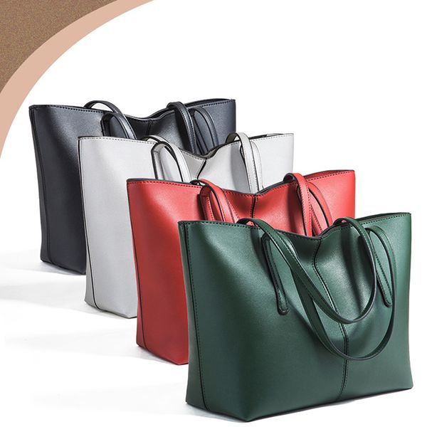 2020 soft leather large pocket casual handbag women's handbag shoulder bag large capacity
2020 soft leather large pocket casual handbag women's handbag shoulder bag large capacity