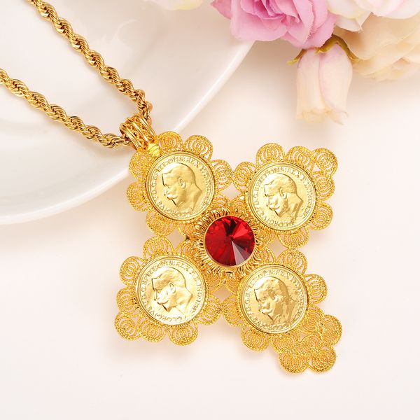 big coin cross pendants long 80cm necklaces 24 k yellow solid gold finish heavy jewelry africa habesha ethiopian/eritrea, Silver
big coin cross pendants long 80cm necklaces 24 k yellow solid gold finish heavy jewelry africa habesha ethiopian/eritrea, Silver