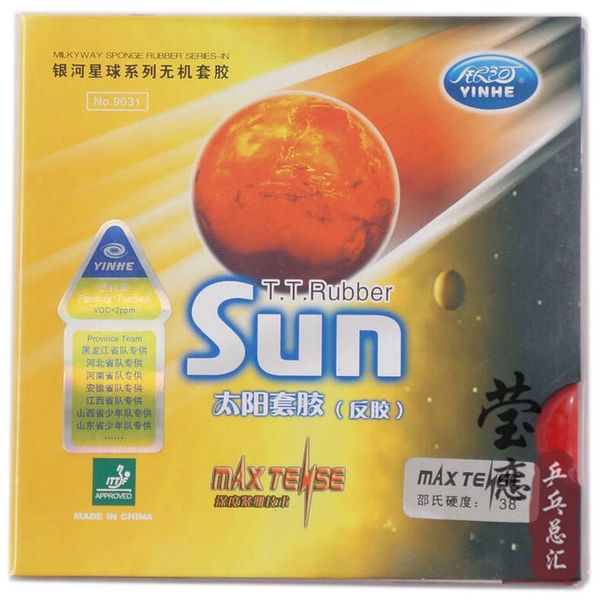 original galaxy yinhe sun table tennis rubber 9031 max tense table tennis rackets racquet sports
original galaxy yinhe sun table tennis rubber 9031 max tense table tennis rackets racquet sports