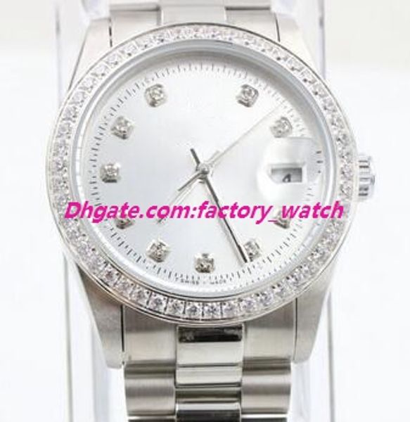 3 style men wristwatch black white diamond dial/bezel stee bracelet men's sport wrist watches automatic mens watch, Slivery;brown
3 style men wristwatch black white diamond dial/bezel stee bracelet men's sport wrist watches automatic mens watch, Slivery;brown