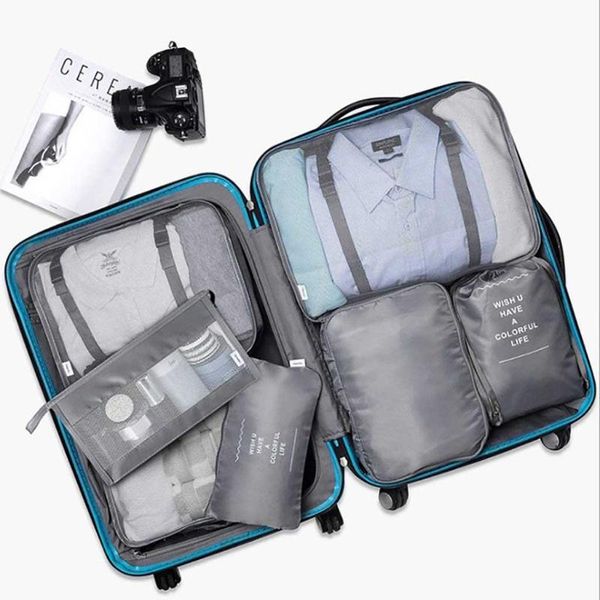 8 pieces set high capacity waterproof travel luggage organizer bag storage breathable mesh sundries makeups shoes zip bag g
8 pieces set high capacity waterproof travel luggage organizer bag storage breathable mesh sundries makeups shoes zip bag g