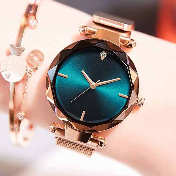 band women quartz watches aurora magnetic fashion diamond wrist watches minimalist gem cut sell gift, Slivery;brown
band women quartz watches aurora magnetic fashion diamond wrist watches minimalist gem cut sell gift, Slivery;brown