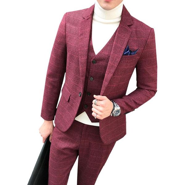 мужчины плед костюмы 3 шт костюм одна кнопка blazer куртка пальто брюки жилет м-5xl приталенный fit свободного покроя бизнес свадьба, White;black
мужчины плед костюмы 3 шт костюм одна кнопка blazer куртка пальто брюки жилет м-5xl приталенный fit свободного покроя бизнес свадьба, White;black
