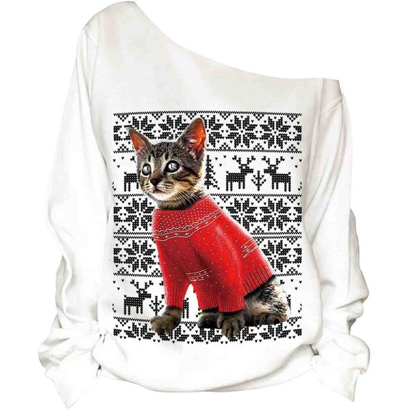 2018 autumn and winter christmas print fashion strapless plus velvet sweatershirt, Black
2018 autumn and winter christmas print fashion strapless plus velvet sweatershirt, Black