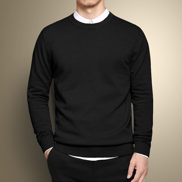 spring sweater men's thin round collar slimming earth pure color men's clothes black bottom shirt cotton sweater, White;black
spring sweater men's thin round collar slimming earth pure color men's clothes black bottom shirt cotton sweater, White;black