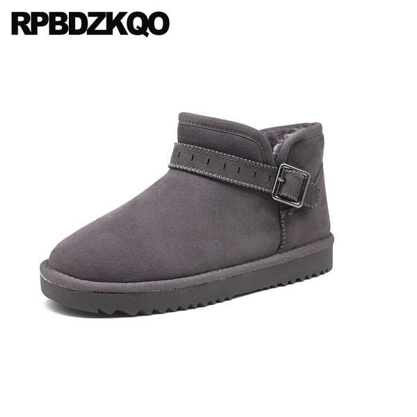 ladies casual round toe comfortable ankle shoes flat brown gray fur slip on suede snow women boots winter 2019 black short
ladies casual round toe comfortable ankle shoes flat brown gray fur slip on suede snow women boots winter 2019 black short