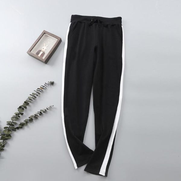 ladies stripe outdoor sportwear pant elastic fitness leisure trousers with pocket female casual running jogging sweatpants 2019, Black;blue
ladies stripe outdoor sportwear pant elastic fitness leisure trousers with pocket female casual running jogging sweatpants 2019, Black;blue