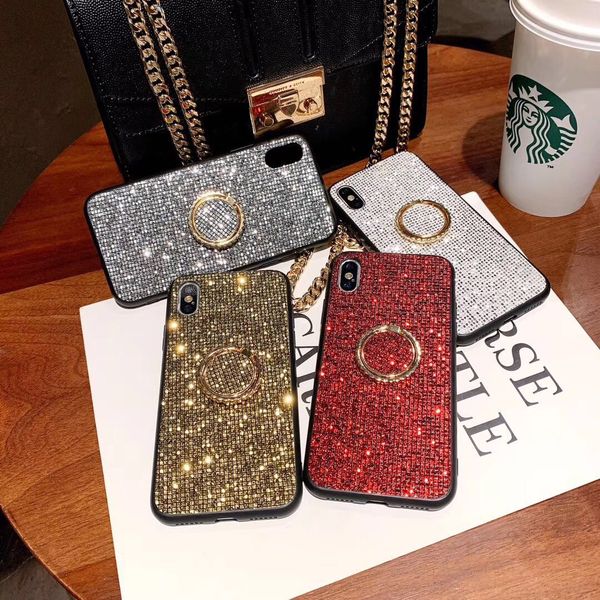 luxury shiny phone case bling back design phone case shiny cover with ring holder for iphone 11 pro max x xs xr 8 7 6 plus
luxury shiny phone case bling back design phone case shiny cover with ring holder for iphone 11 pro max x xs xr 8 7 6 plus