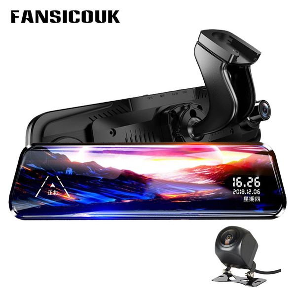 fansicouk 10'' streaming rearview mirror camera 1920*1080p dash cam dual lens auto camera night vision registrar car dvr
fansicouk 10'' streaming rearview mirror camera 1920*1080p dash cam dual lens auto camera night vision registrar car dvr