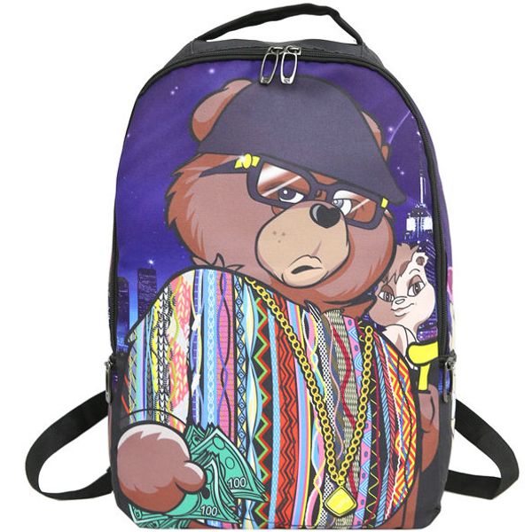 Рюкзак Biggie Bear Спрейграунд классный рюкзак Уличный школьный рюкзак Спрей молотый
Рюкзак Biggie Bear Спрейграунд классный рюкзак Уличный школьный рюкзак Спрей молотый