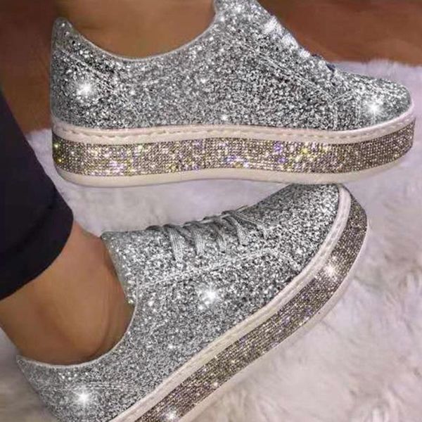 fashionable ladies water drill sequins flat lacing casual shoes high heel sequin shoes women lace-up work leisure wear g3, Black
fashionable ladies water drill sequins flat lacing casual shoes high heel sequin shoes women lace-up work leisure wear g3, Black