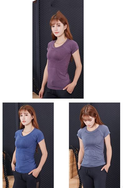 lj women's yoga short sleeve upper body waist control sports fitness clothing high elasticity does not shrink
lj women's yoga short sleeve upper body waist control sports fitness clothing high elasticity does not shrink
