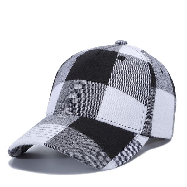 new mens cotton hats plaid baseball cap travel outdoor baseball caps, Black;white
new mens cotton hats plaid baseball cap travel outdoor baseball caps, Black;white
