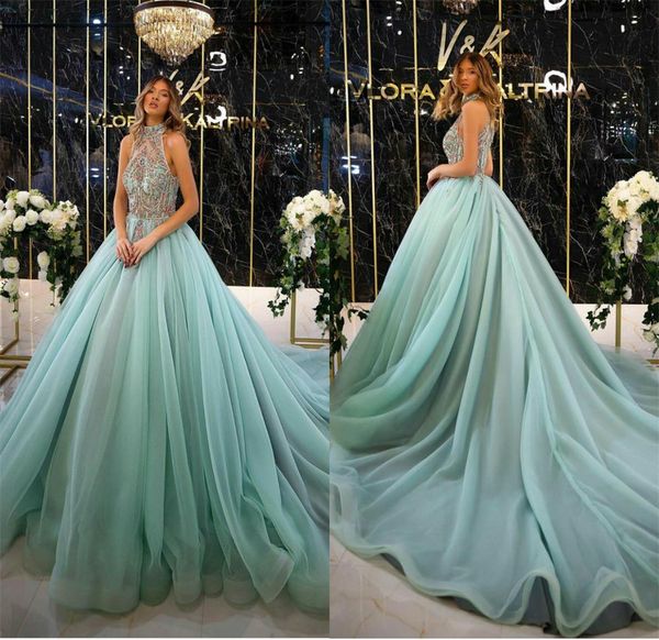 arabic beaded prom dresses 2020 lace appliqued sweep train high collar formal evening dress a line special robes de soirée, Black
arabic beaded prom dresses 2020 lace appliqued sweep train high collar formal evening dress a line special robes de soirée, Black