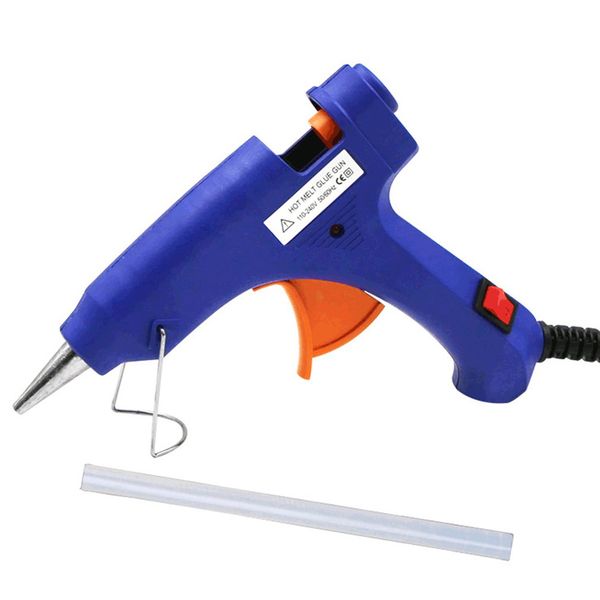20w mini melt glue gun with 1pc glue sticks for diy handworking craft projects & sealing and quick daily repairs
20w mini melt glue gun with 1pc glue sticks for diy handworking craft projects & sealing and quick daily repairs