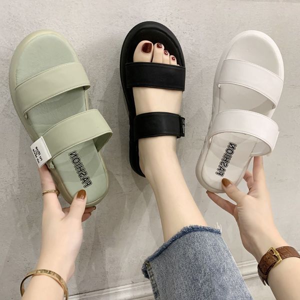 shoes woman 2020 med women's beach slippers pantofle platform slides sabot new summer flat sneaker pu rubber, Black
shoes woman 2020 med women's beach slippers pantofle platform slides sabot new summer flat sneaker pu rubber, Black