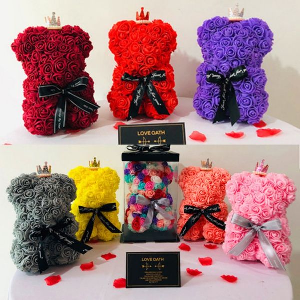 25cm rose teddy bear artificial flower decoration valentine's day gift pe foam rose flower women romantic valentine's day ift
25cm rose teddy bear artificial flower decoration valentine's day gift pe foam rose flower women romantic valentine's day ift