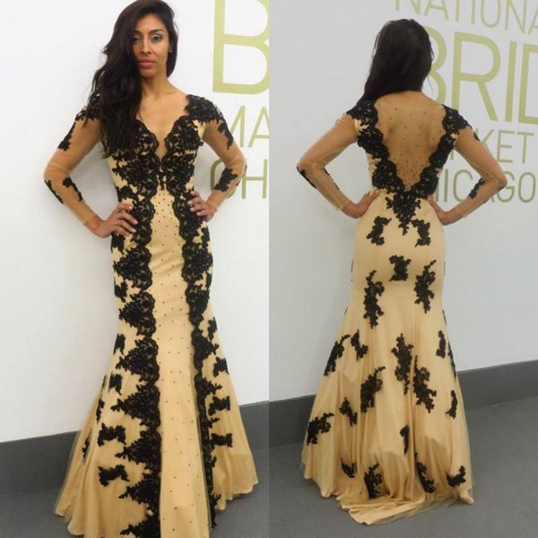 2019 latest prom dresses scoop neck lace appliques evening wear tulle party gowns floor length mermaid special occasion dresses, Black
2019 latest prom dresses scoop neck lace appliques evening wear tulle party gowns floor length mermaid special occasion dresses, Black
