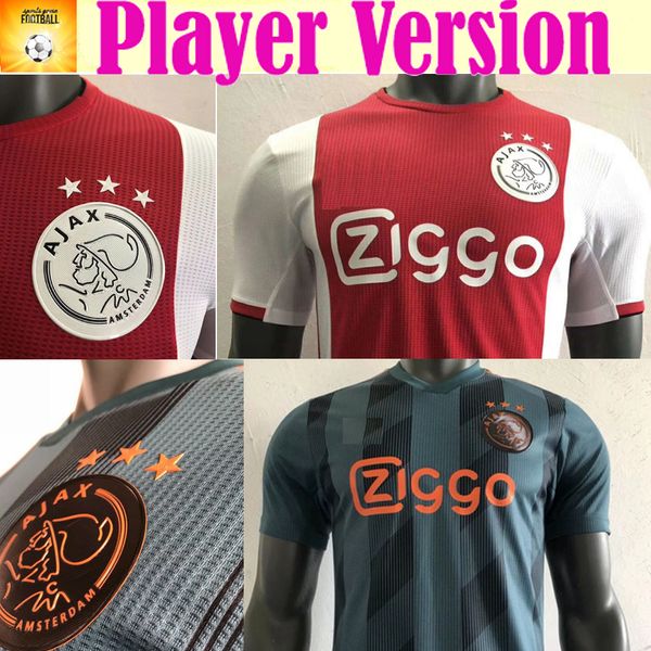 player version 19 20 ajax home soccer jerseys 2019 2020 #7 neres ajax soccer shirts away #10 tadic #4 de ligt #22 ziyech football uniforms, Black;yellow
player version 19 20 ajax home soccer jerseys 2019 2020 #7 neres ajax soccer shirts away #10 tadic #4 de ligt #22 ziyech football uniforms, Black;yellow