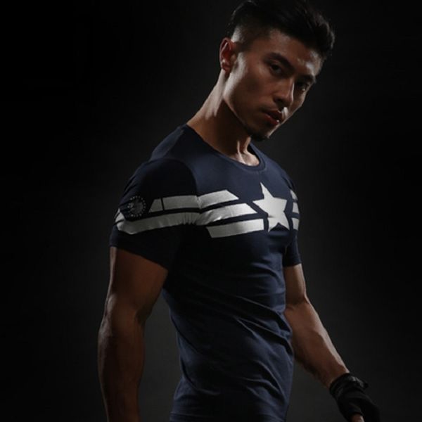 Januarysnow Fashion Summer Tops New Comic Superhero Compression Shirt Captain America Iron man Fit Tight G ym Bodybuilding T Shirt
Januarysnow Fashion Summer Tops New Comic Superhero Compression Shirt Captain America Iron man Fit Tight G ym Bodybuilding T Shirt