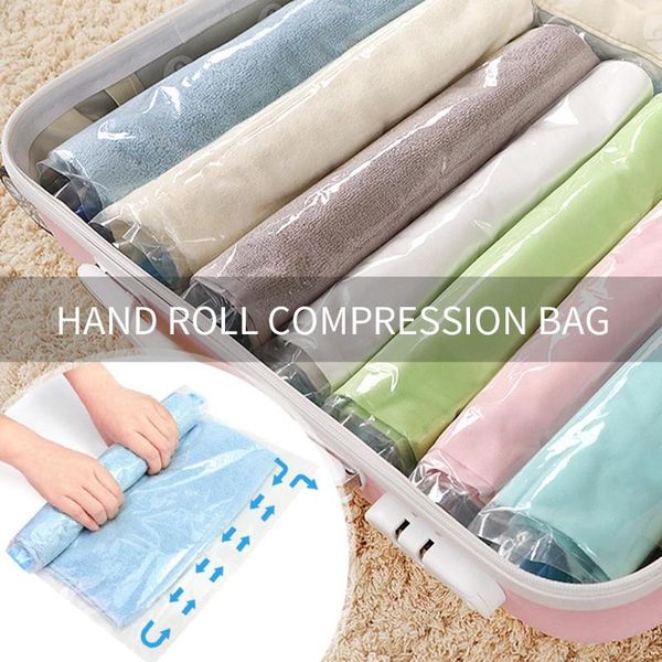 clothes compression storage bags hand rolling clothing plastic vacuum storage bag travel space saver bags for luggage 4 sizes
clothes compression storage bags hand rolling clothing plastic vacuum storage bag travel space saver bags for luggage 4 sizes
