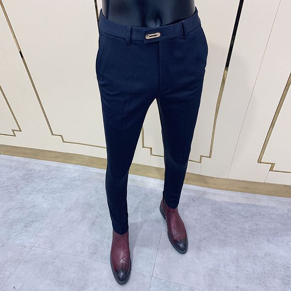 men's suits & blazers summer fashion mens pants slim fit business casual long trousers office skinny suit solid color l38, White;black
men's suits & blazers summer fashion mens pants slim fit business casual long trousers office skinny suit solid color l38, White;black