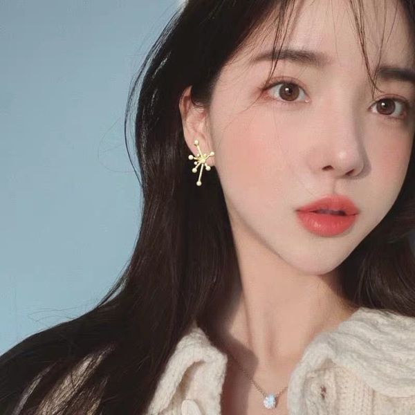 fflacell 2019 korean new 925 silver pin chic irregular firework pearl stud earrings for woman girl gift party jewelry, Golden;silver
fflacell 2019 korean new 925 silver pin chic irregular firework pearl stud earrings for woman girl gift party jewelry, Golden;silver