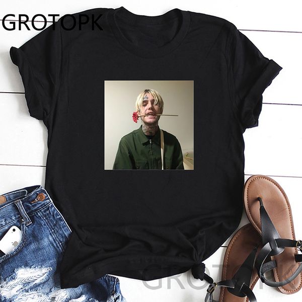 lil peep women's t-shirts casual o-neck short sleeves print funny t shirts women summer fashion tee shirt femme, White
lil peep women's t-shirts casual o-neck short sleeves print funny t shirts women summer fashion tee shirt femme, White