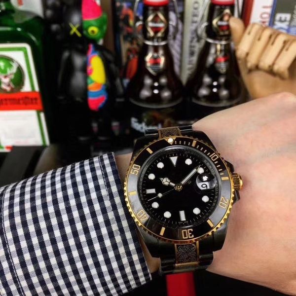 2020 male watch automatic black style watch band dial movement 316 homme stainless men new montre sub engraved kilqb, Slivery;brown
2020 male watch automatic black style watch band dial movement 316 homme stainless men new montre sub engraved kilqb, Slivery;brown