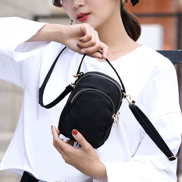 fashion women crossbody zipper mobile phone shoulder bag lady female multifunction handbag wrist purse wallet new 2019, Red;black
fashion women crossbody zipper mobile phone shoulder bag lady female multifunction handbag wrist purse wallet new 2019, Red;black