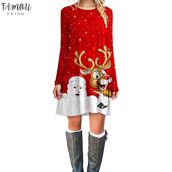 fashion christmas dress women winter dresses women 2020 winter new christmas print mini dress long sleeve o-neck women clothes, Black;gray
fashion christmas dress women winter dresses women 2020 winter new christmas print mini dress long sleeve o-neck women clothes, Black;gray