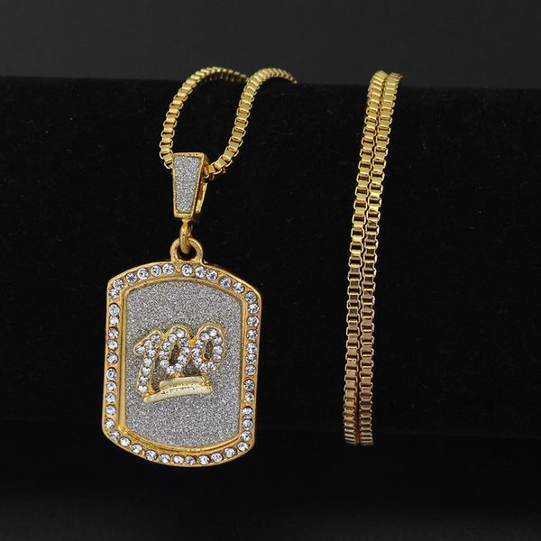 trendy steampunk number 100 big square pendants necklaces women rhinestone long chain gold necklace men hip hop jewelry, Silver
trendy steampunk number 100 big square pendants necklaces women rhinestone long chain gold necklace men hip hop jewelry, Silver