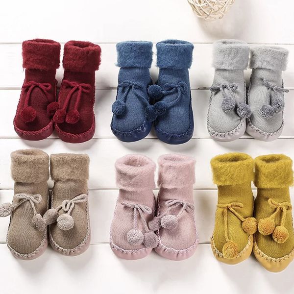 floor socks baby children thick plus velvet warm toddler shoes non-slip baby shoes and socks, Black
floor socks baby children thick plus velvet warm toddler shoes non-slip baby shoes and socks, Black