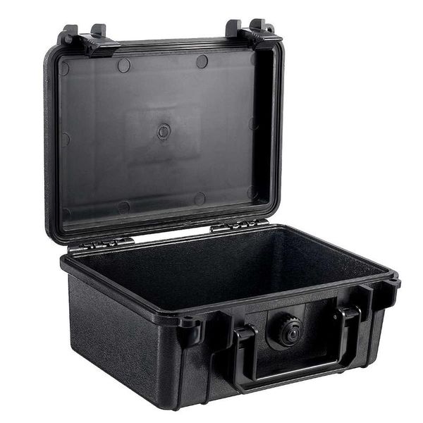 210x165x85mm waterproof hard tool case bag storage box with sponge black carry camera lens pgraphy toolbox portable suitcase
210x165x85mm waterproof hard tool case bag storage box with sponge black carry camera lens pgraphy toolbox portable suitcase