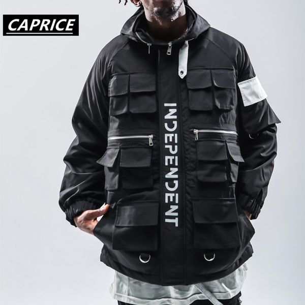 multiple pockets hip hop windbreaker overcoats men jackets 2019 vintage color block windbreaker zip up casual streetwear jacket, Black;brown
multiple pockets hip hop windbreaker overcoats men jackets 2019 vintage color block windbreaker zip up casual streetwear jacket, Black;brown