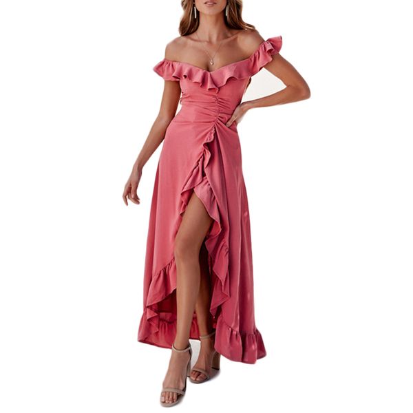 women's swimwear elegant lady ball gown party dress formal summer women split robe long maxi dresses, White;black
women's swimwear elegant lady ball gown party dress formal summer women split robe long maxi dresses, White;black
