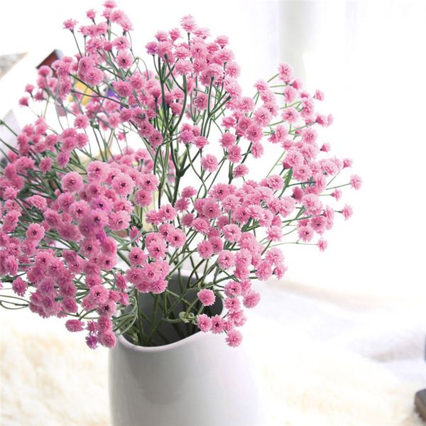 fake flowers artificial silk fake flowers baby's breath floral wedding bouquet party decors artificial home decor h01
fake flowers artificial silk fake flowers baby's breath floral wedding bouquet party decors artificial home decor h01