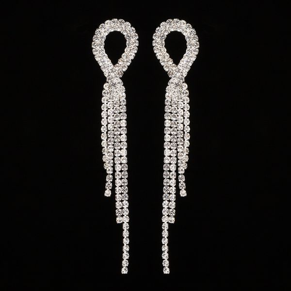 exaggeration diamond tassels earrings long fund woman nightclub temperament lady of quality long eardrop accessories, Golden
exaggeration diamond tassels earrings long fund woman nightclub temperament lady of quality long eardrop accessories, Golden