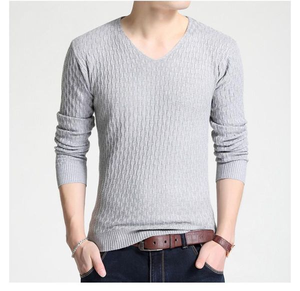 designer mens v neck knitted sweaters new autumn long sleeve casual solid color sweaters slim men's clothing, White;black
designer mens v neck knitted sweaters new autumn long sleeve casual solid color sweaters slim men's clothing, White;black