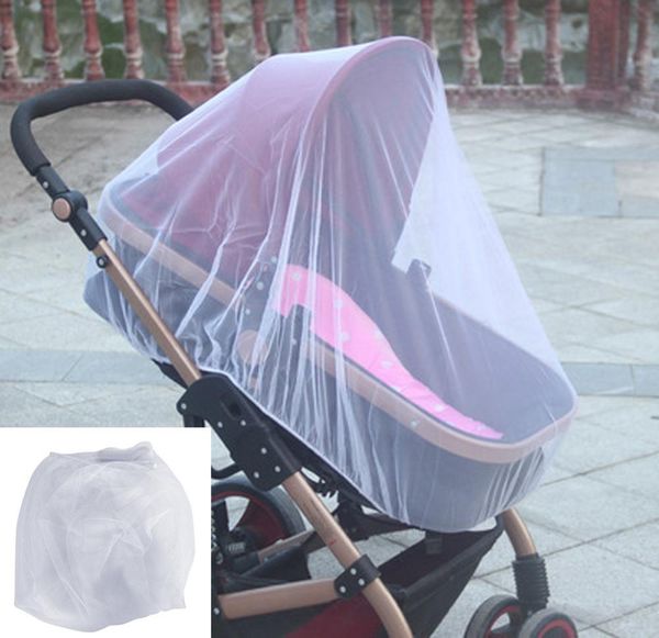 2pc Outdoor Infant Kids Baby Stroller Pushchair Pram Mosquito Net Pushchair Stroller Insect Protector Car Buggy Cover B4