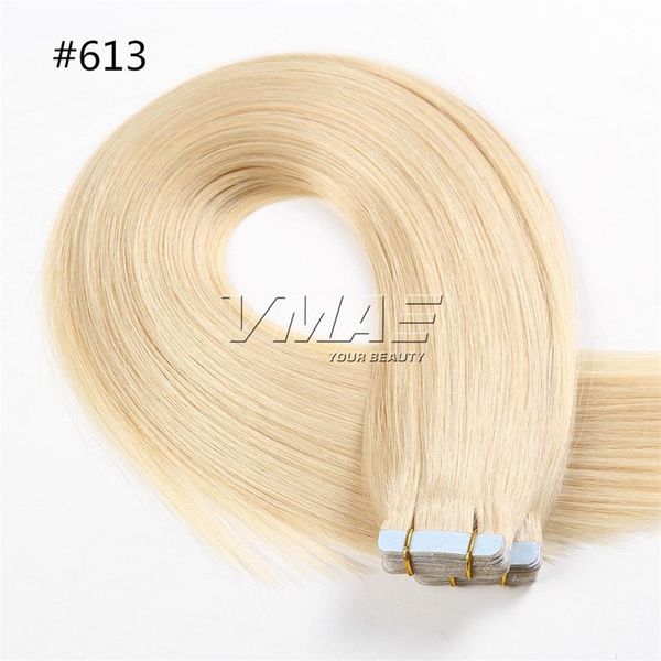 european russian #613 #2 #4 #1b 18 to 24 inch 100g straight skin weft virgin raw human hair extensions tape in, Black
european russian #613 #2 #4 #1b 18 to 24 inch 100g straight skin weft virgin raw human hair extensions tape in, Black