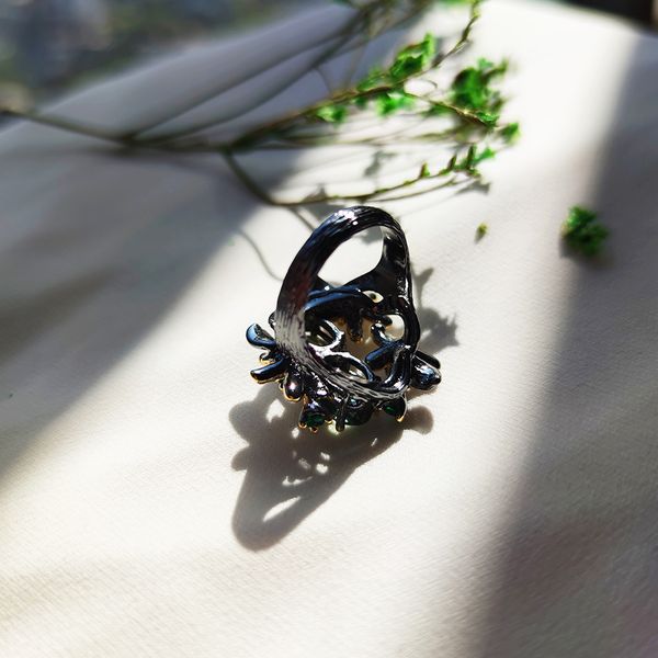 fashion-bright olivine crystal cz ring multi color cubic zirconia jewellery leaf flower women's copper jewelry cocktail finger rings, Golden;silver
fashion-bright olivine crystal cz ring multi color cubic zirconia jewellery leaf flower women's copper jewelry cocktail finger rings, Golden;silver
