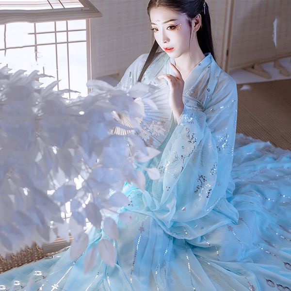 stage wear hanfu women traditional dance costumes singers festival outfit folk rave performance clothing chinese chiffon fairy dress dc3762, Black;red
stage wear hanfu women traditional dance costumes singers festival outfit folk rave performance clothing chinese chiffon fairy dress dc3762, Black;red