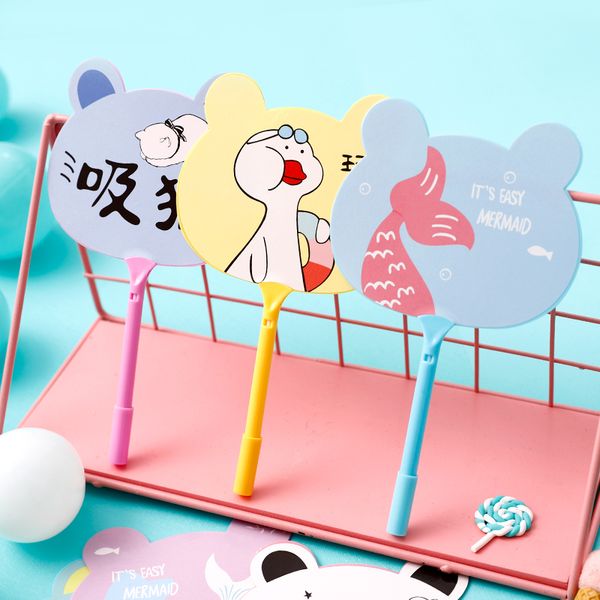 10pcs cartoon fan ball pen lovely creative 0.5mm blue korean girls heart children student use ballpoint pens, Blue;orange
10pcs cartoon fan ball pen lovely creative 0.5mm blue korean girls heart children student use ballpoint pens, Blue;orange