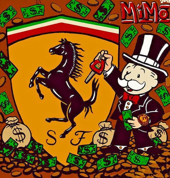 alec monopoly oil painting on canvas urban art wall decor racing ferrari wall art handcrafts /hd print 191009
alec monopoly oil painting on canvas urban art wall decor racing ferrari wall art handcrafts /hd print 191009