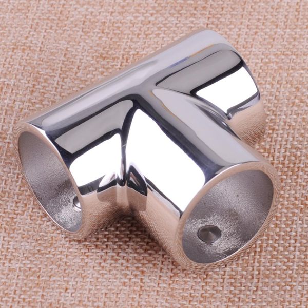 dwcx stainless steel 1" rail fitting 3 way 90 degree tee hardware 2.5 x 5.4 x 5.1cm for boat marine bimini yacht ship
dwcx stainless steel 1" rail fitting 3 way 90 degree tee hardware 2.5 x 5.4 x 5.1cm for boat marine bimini yacht ship